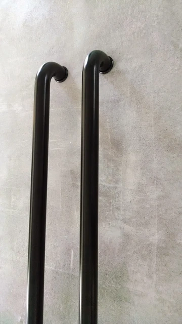 36'' Pulls Handles Entry Door / Gate entrance door pull BLACK stainless steel