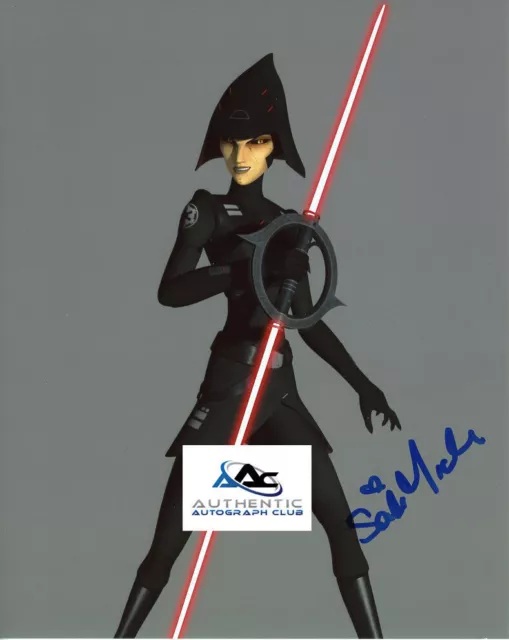 Sarah Michelle  Gellar Autograph Signed 8X10 Photo Star Wars Rebels Coa