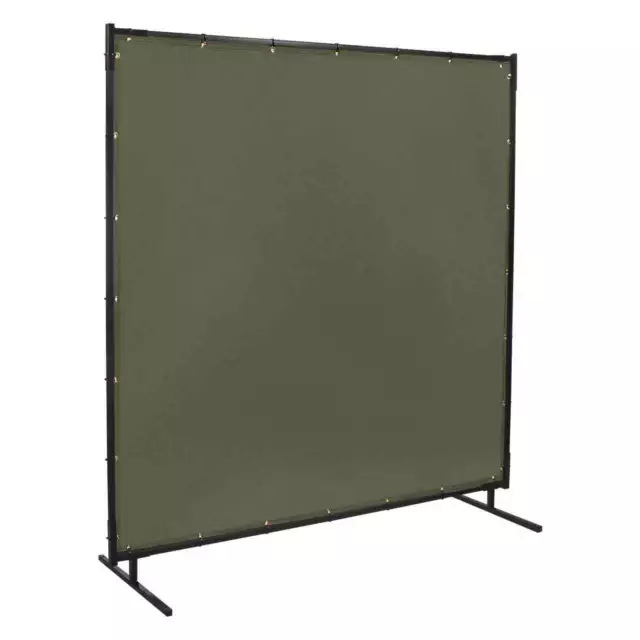 Steiner 501-6X8 Protect-O-Screen Olive Green Canvas Duck FR Welding Screen