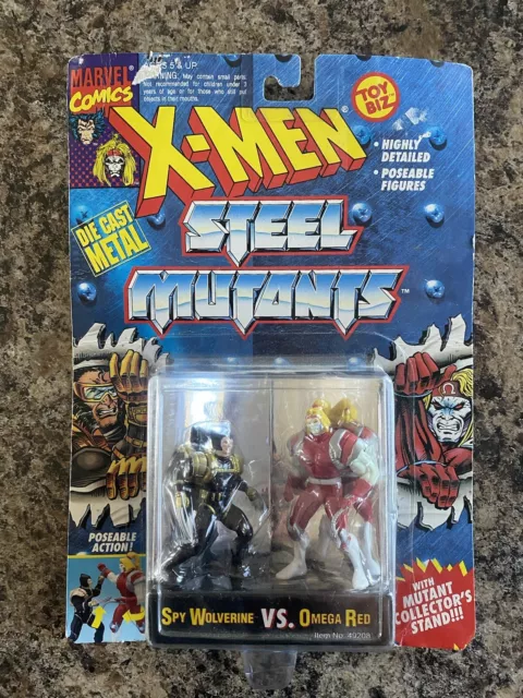 Spy Wolverine Omega Red 1994 X-Men Steel Mutants MARVEL COMICS Toy Biz Unopened