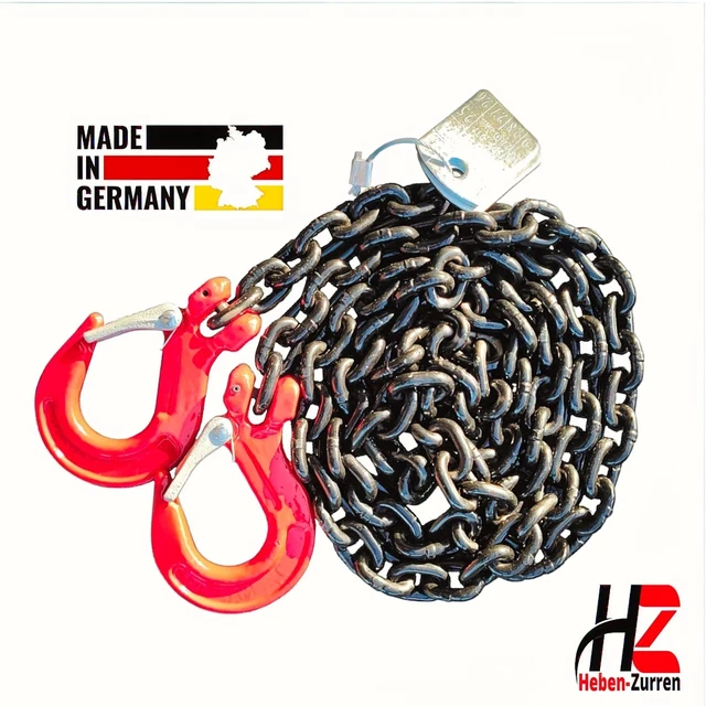 Forstkette, Rückekette rund, Meterware, 8mm und 10mm - [ 10m 10mm ] | 10m | 10 mm | 101184