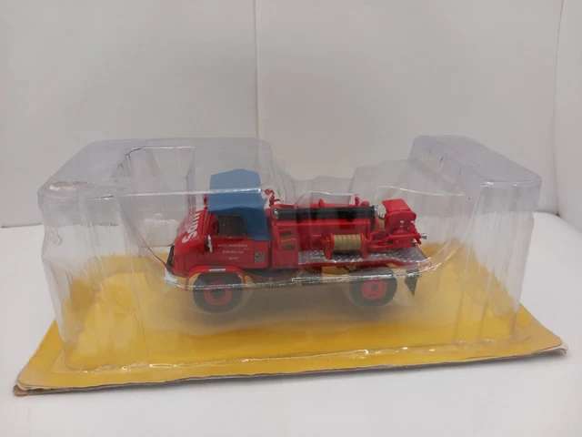 Miniature Camion De Pompiers Citroën T46 Guinard 1959 - COMPTOURS (résine, échelle 1/50)