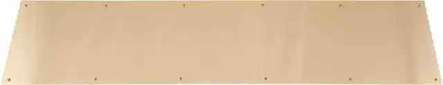 Don Jo 6X34-605 Commercial Kick Plate Solid Brass