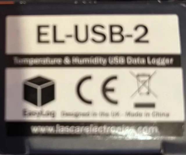 Lascar EL-USB-2 USB Datalogger - Temperature and Humidity