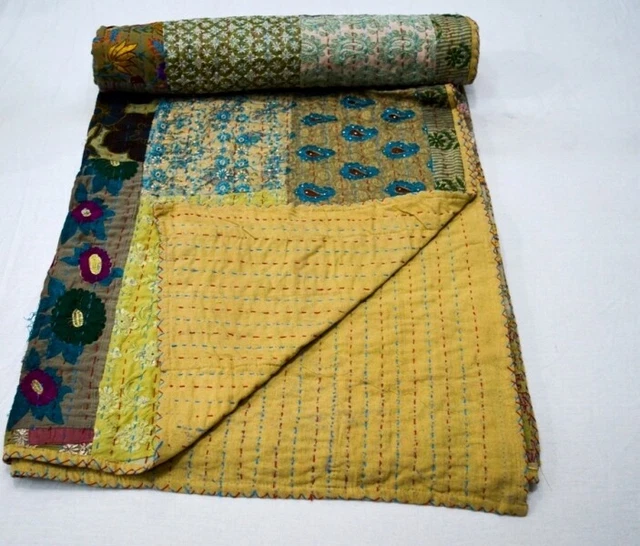 Sophia-Art Indian Blue Indigo Color Hand Block Landelijk
