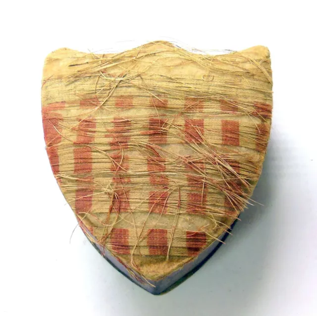 Rare cardboard & cotton patriotic shield nesting box incorporates the flag 1876.