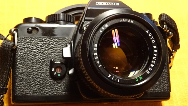 CANON F-1 EARLY Excellent +++ Appareil photo reflex 35 mm noir du Japon