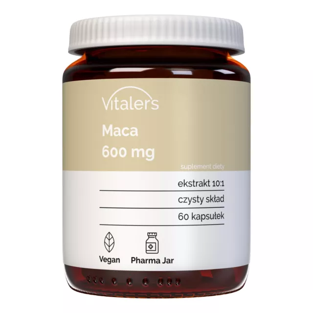 Vitaler's Maca (Ginseng du Pérou) 600 mg, 60 capsules