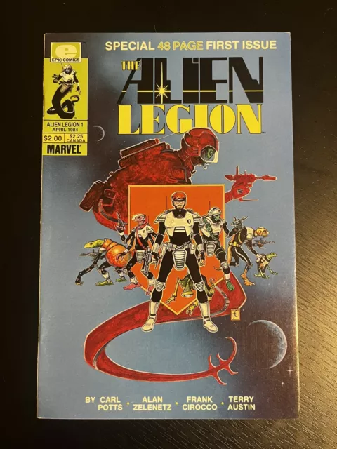 Alien Legion 1 1st Appearance Marvel Epic Warner Brothers Movie