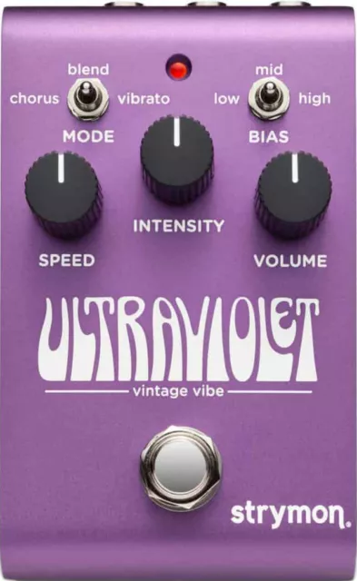 Strymon UltraViolet Vntage Vibe E-Gitarre Effektpedal Chorus Vibrato MIDI