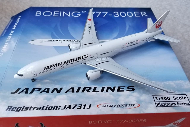 1:400 PHOENIX MODELS Japan Airlines Boeing 777-300er JA731J