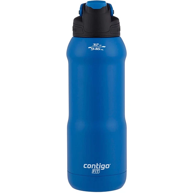 Contigo 32 oz. Fit AutoSeal Insulated Stainless Steel Water Bottle