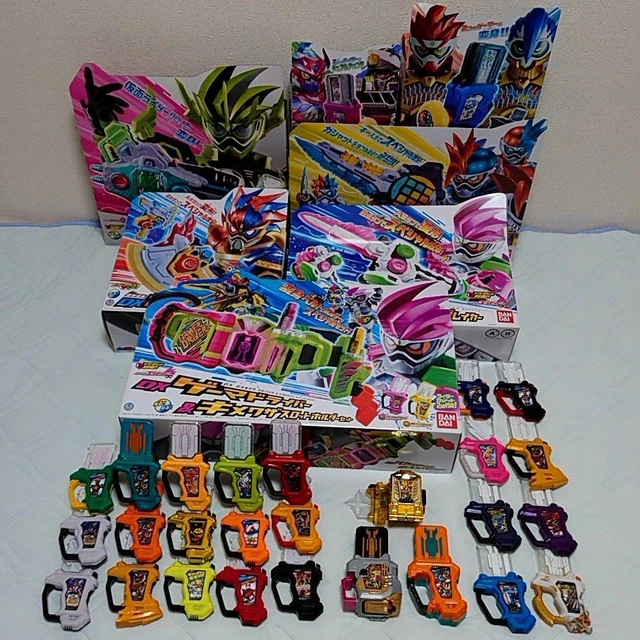Kamen Rider Ex-Aid Dx Gamer Driver Gashat Bulkset