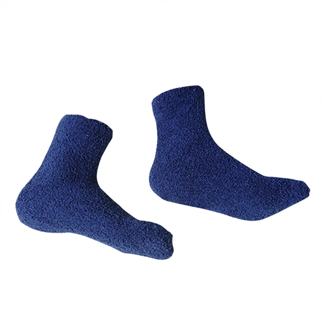 Calze alla caviglia per dormire comode unisex corallo pile letto soffice