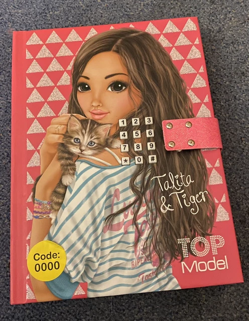 TOP MODEL Ragazza Top Con Talita - Maglietta Viola In Cotone Ed Elastan, Scollo Tondo, Manica Corta, Chiusura Con Bottone