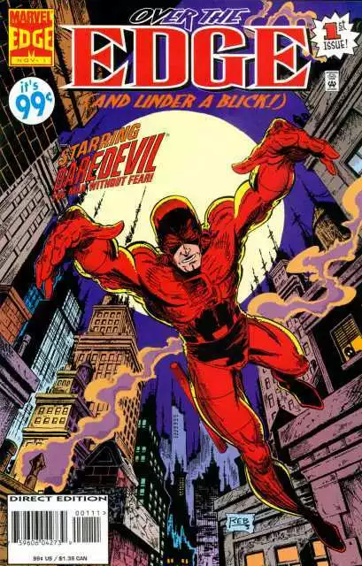 Over the Edge (1995) #   1-10 (6.0/8.0-FN/VF) Complete Set