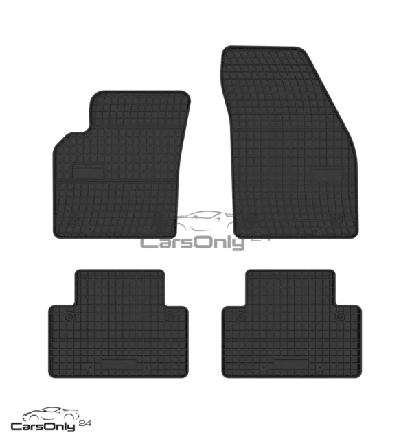 Gummi-Fußmatten für Volvo S40 II C30 V50 Gummimatten