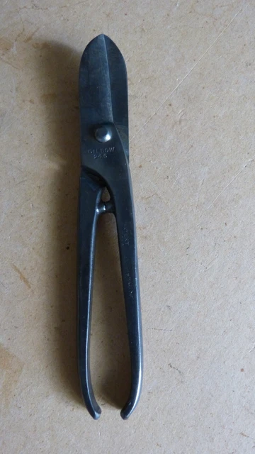 Cisaille Ancienne Pour Tôle Et Zinc - Longueur 26 Cm, Occasion, Fonctionnelle