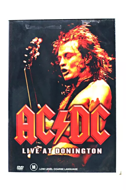 AC/DC Live at Donington : Region 4 DVD New Unsealed