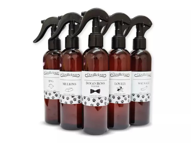 Desodorante de diseño de perfumes de colonia para perros 250 ml a 5 L aerosol dogilicious fresco Pet®