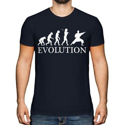 Arti Marziali Evolution Of Uomo T-Shirt Abbigliamento Regalo