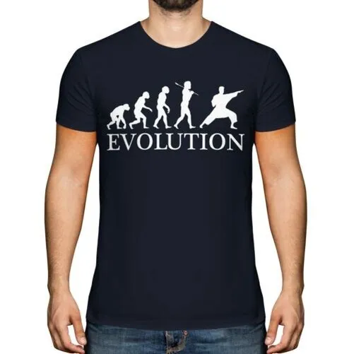 Arti Marziali Evolution Of Uomo T-Shirt Abbigliamento Regalo