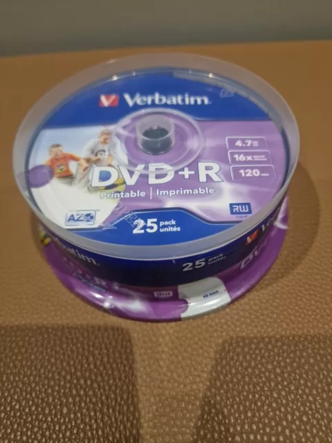 Verbatim 25 DVD+R DVD leer beschreibbare Discs DVD plus R