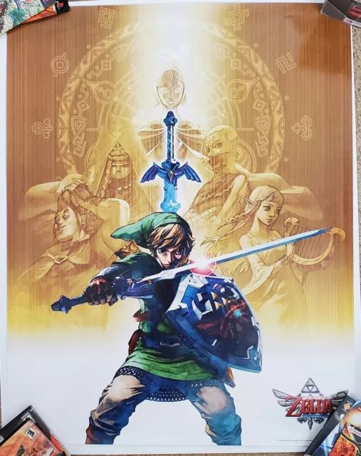 Club Nintendo Exclusive -  The Legend of Zelda: Skyward Sword Poster