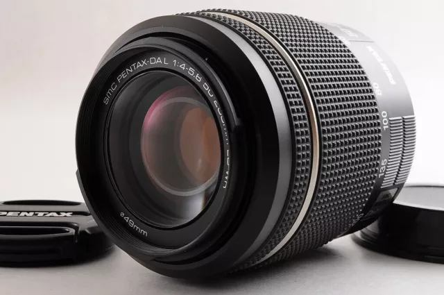 【TOP MINT+ INUTILISÉ】 Objectif zoom SMC PENTAX DAL 50-200 mm F/4-5.6 ED WR...