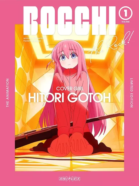 BOCCHI THE ROCK Vol.1 First Limited Edition Sound CD Booklet Japan Blu-ray