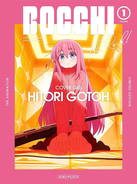 New BOCCHI THE ROCK Vol.1 First Limited Edition DVD Soundtrack CD Booklet Japan