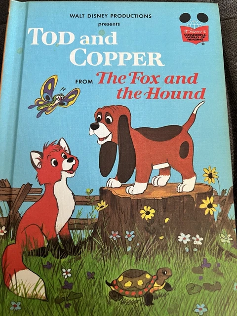 TOD AND COPPER: From The Fox and the Hound 1981 Walt Disney Prod ...