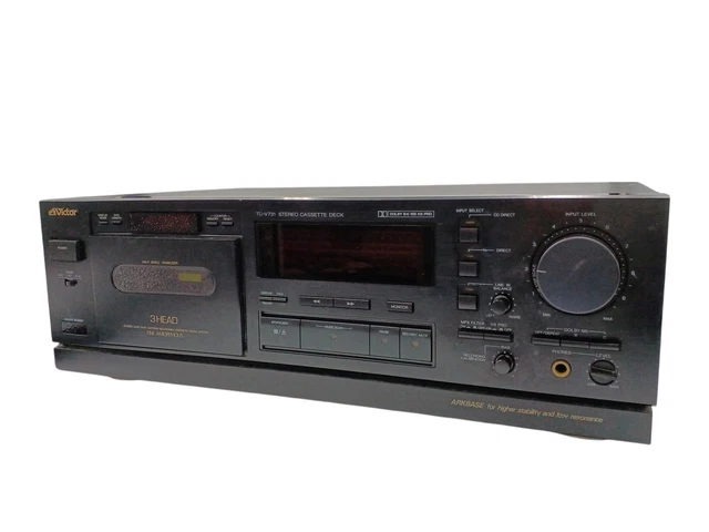 VICTOR TD-V731 STEREO Cassette Deck 3-Head Model Playback
