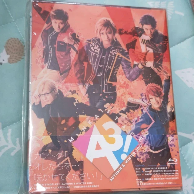 MANKAI STAGE A3! Blu-ray Autumn & Winter Groups Used 2019