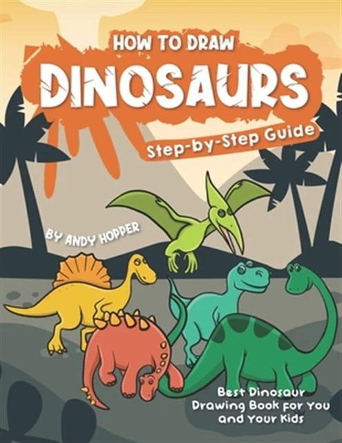 Om Books International How to Draw Dinosaurs : Step by step Drawing Book main image 0