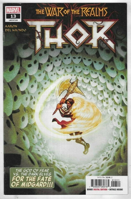 Thor Comic 13 Cover A Mike Del Mundo First Print 2019 Jason Aaron Joe Sabino