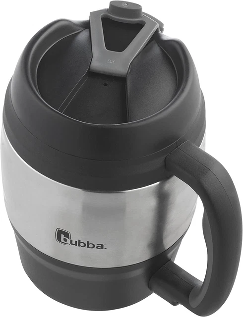 Big Bubba Classic Insulated Mug 52 Oz Polyurethane Travel Coffee Black Keg Shape