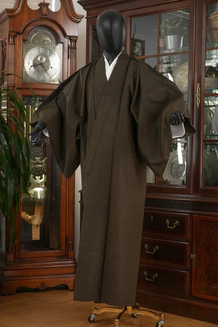 Dear Vanilla Japanese Kimono Men's Robe Gown Authentic Japan Vintage