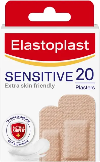 New for  Sensitive Hypoallergenic Plasters Light 20 Pieces, Plasters for Soft