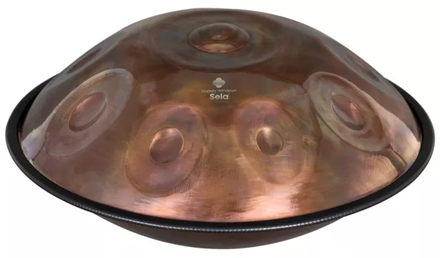 Sela SE 307 Majesty Handpan Cis Custom Stainless Steel Edelstahl 58 cm Rope