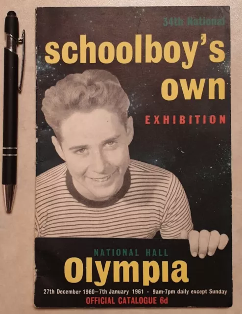 Vintage Schoolboys & SeniorStudent Own Exhibition Official Catalogue 1960 London