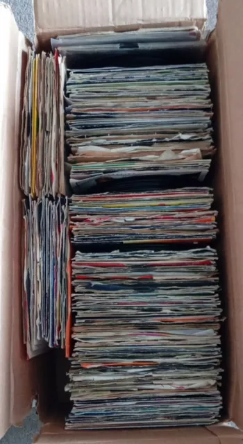 293  Pop  Rock  7" Single Records  Joblot - All Pictured