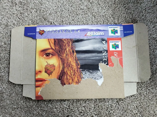 FORSAKEN 64 (NINTENDO 64 | N64) Authentic BOX ONLY $9.99 - PicClick