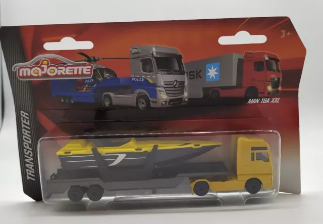 Majorette Transporter Fahrzeug | Spielzeug Trucks mit Freilauf | Spielfahrzeuge