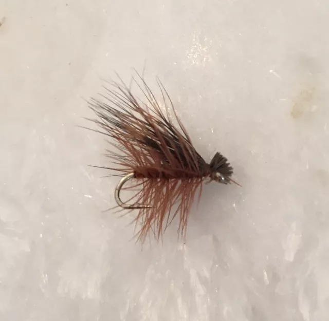 Elk Hair Caddis - Dry Fly Fishing Flies - 6 X Size #12 Flies 3