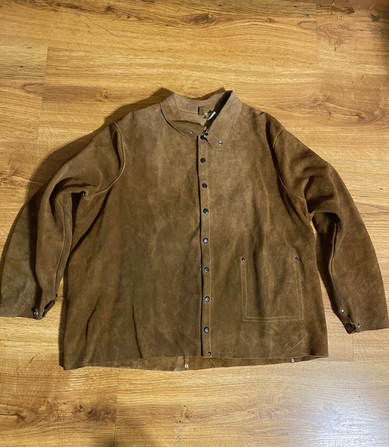 Steiner Industries 9215 3 Leather Welding Jacket Leather Men’s XL