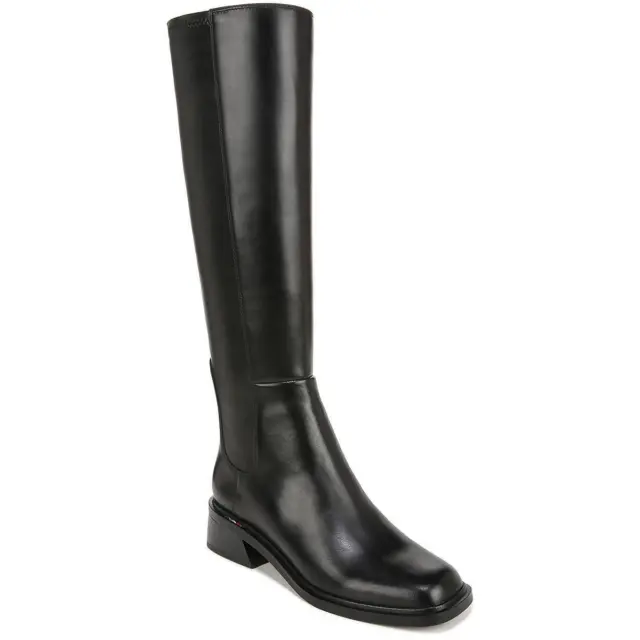 Franco Sarto Womens Giselle Leather Wide Calf Knee-High Boots Shoes BHFO 2356