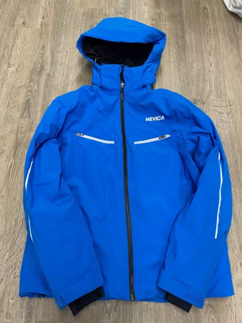 Mens Nevica Blue Ski Jacket Size Large Waterproof Ski Winter Sports 2