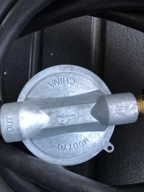 New Chant Lp Gas Propane Regulator  10' Flexible Hose 3