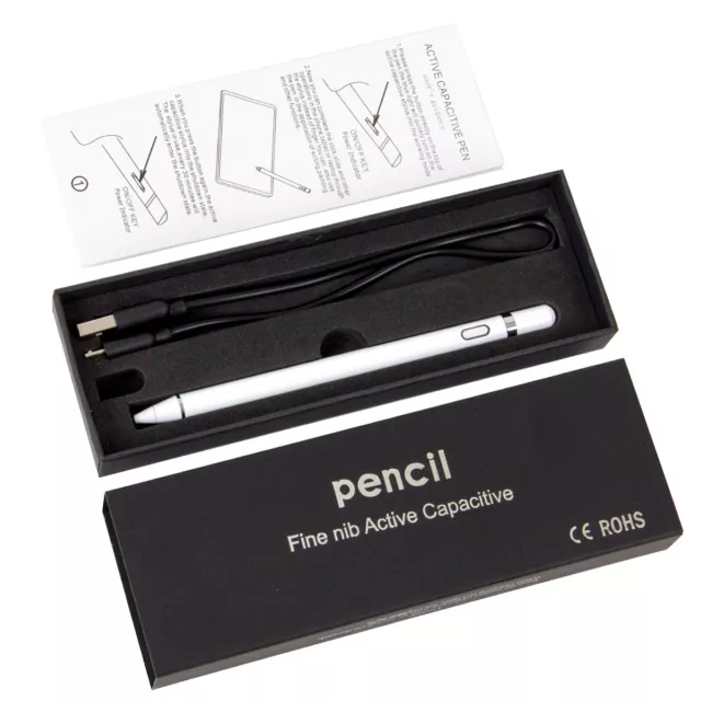 Stylus Pens for Touch Screens iPad Pencil Fine Point Active Smart Digital Pen